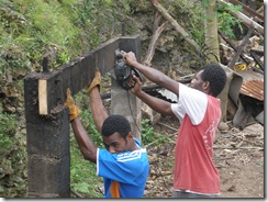The best piece of wood on the whole roof!