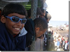 Jeremy on T. Uaraken waiting to sail