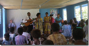 Obas family singing