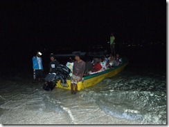 Speedboat taxis