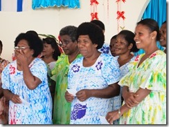 Smiling choir