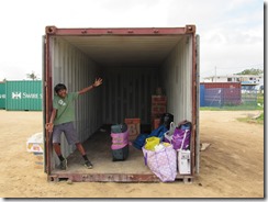 Jeremy & the empty container