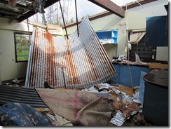 Cyclone damaged girl's dorm